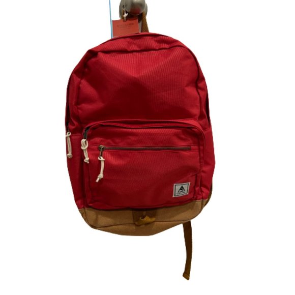 Mossimo Supply Co. Handbags - Mossimo Supply Co Red Nylon "Explore" Backpack